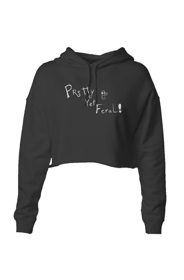 pretty yet cute Crop Hoodie